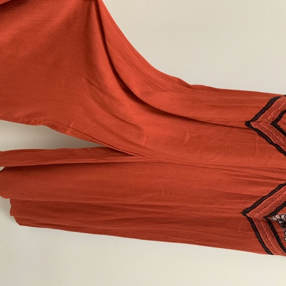 Maeve Rust Anthropologie Romper Size4 UK8 - Picture 4 of 5